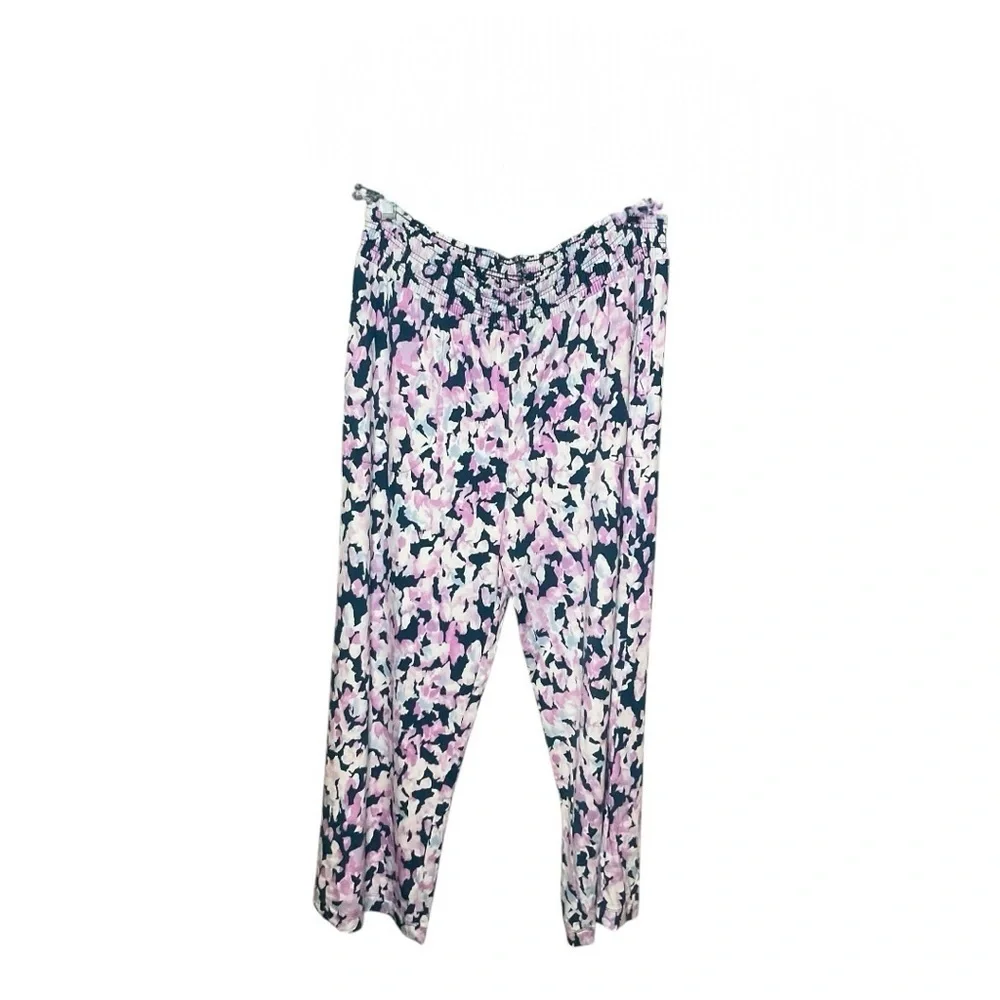 SOMA Cool Nights Wide Leg Crop S NWT